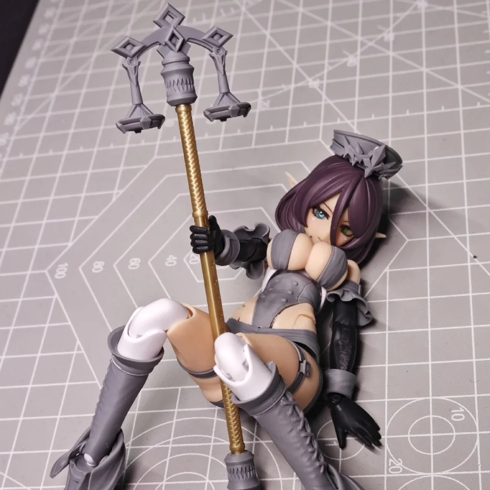 

【No Body】1/12 Scale Magician 3D Printed Resin Original Parts For 6in Kotobukiya Gunner Knight Action Figure Model DIY