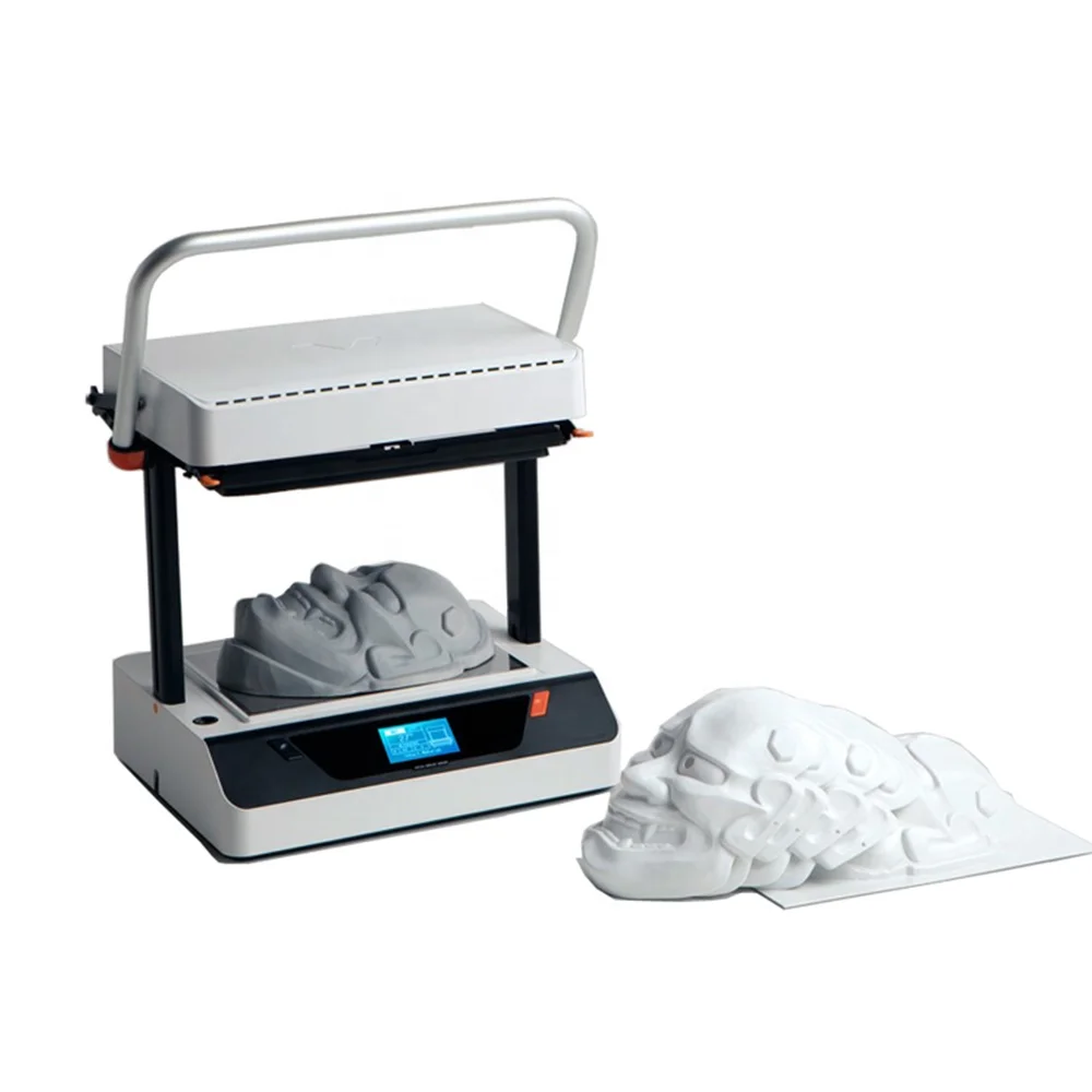 Tabletop Mini Vacuum Forming  Thermoplastic Hot Press 3D Modeling CNC Mold Processing Equipment