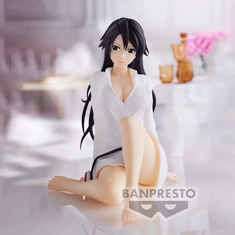 BANDAI Genuine BLEACH Relaxation Moment Bambietta Basterbine Cute Action Figure Anime Collection Model Dolls Toys Gifts for Kids