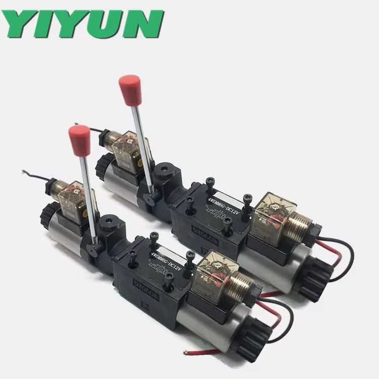 1pc 4WEMM6G 4WEMM6E 4WEMM6J 4WEMM6D A220V D12V D24V Hydraulic Flashlight Integrated Solenoid Directional Valve YIYUN