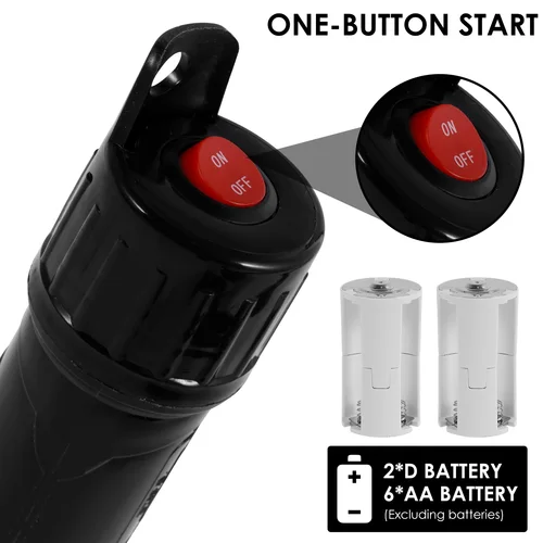 Imagen 2 del producto Bomba manual eléctrica, bomba de transferencia portátil, Extractor de líquido de sifón alimentado por batería, 2,2 galones por minuto para combustible diésel de gasolina