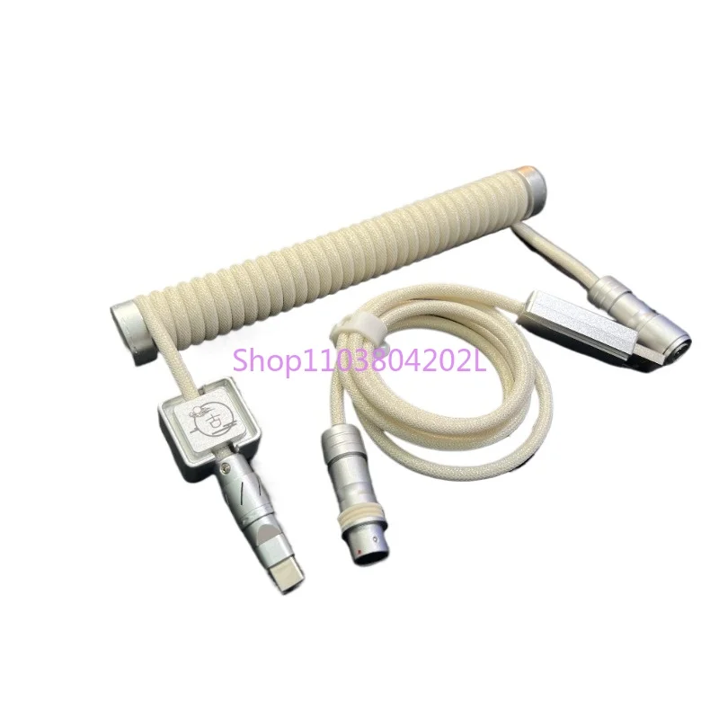 

Xianfeng Daogu Winshop & Dagu Lianminghang Incense Inserted Mechanical Keyboard Cable Spiral Line Data Cable