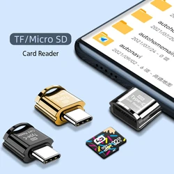 Type C Micro USB SD TF Card Reader Phone Tablet Data Viewer External Converter for Macbook Notebook Laptop Memory Card Adapter