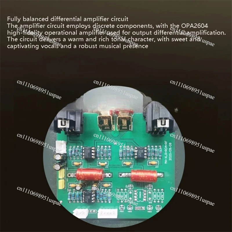 MH-D118 HIFI CD Player 220V  High Fidelity Lossless Bluetooth Player Pure CD Player Headphone Amplifier Electronic Tube blue5.0