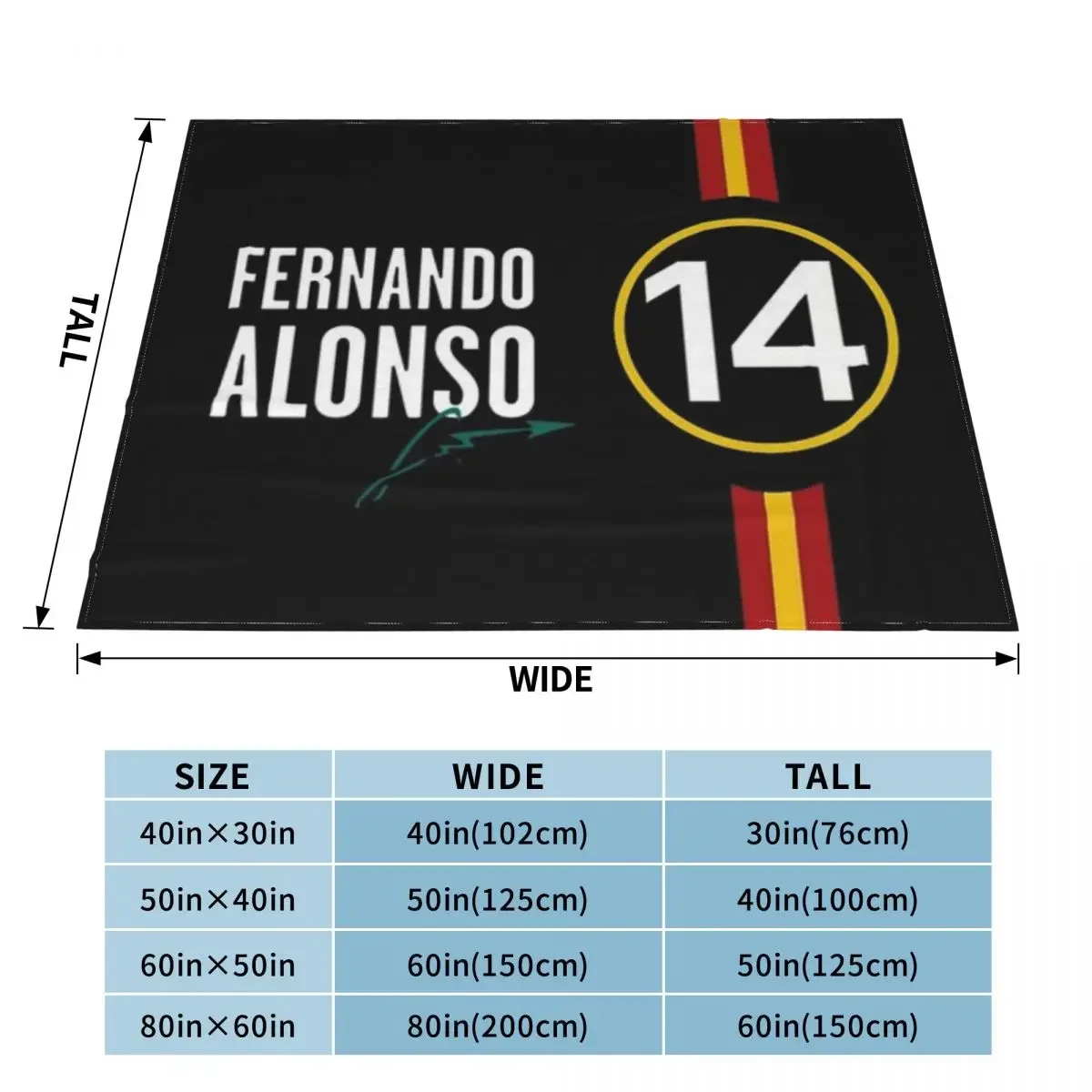 بطانية ناعمة من الفانيلا للأرائك ، غطاء سرير دافئ ، ديكور مفروشات ، بطانية مربعات قطيفة ، ألونسو 14 F1 ، الشتاء #5