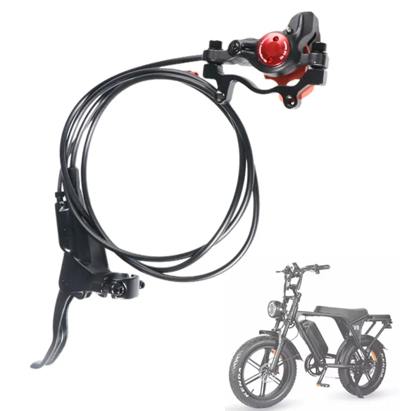 Wholesale OUXI V8 E-Bike Zoom Full Set Hydraulic Oil Brake Caliper&right And Left Brake Lever Ouxi V8 Accessory