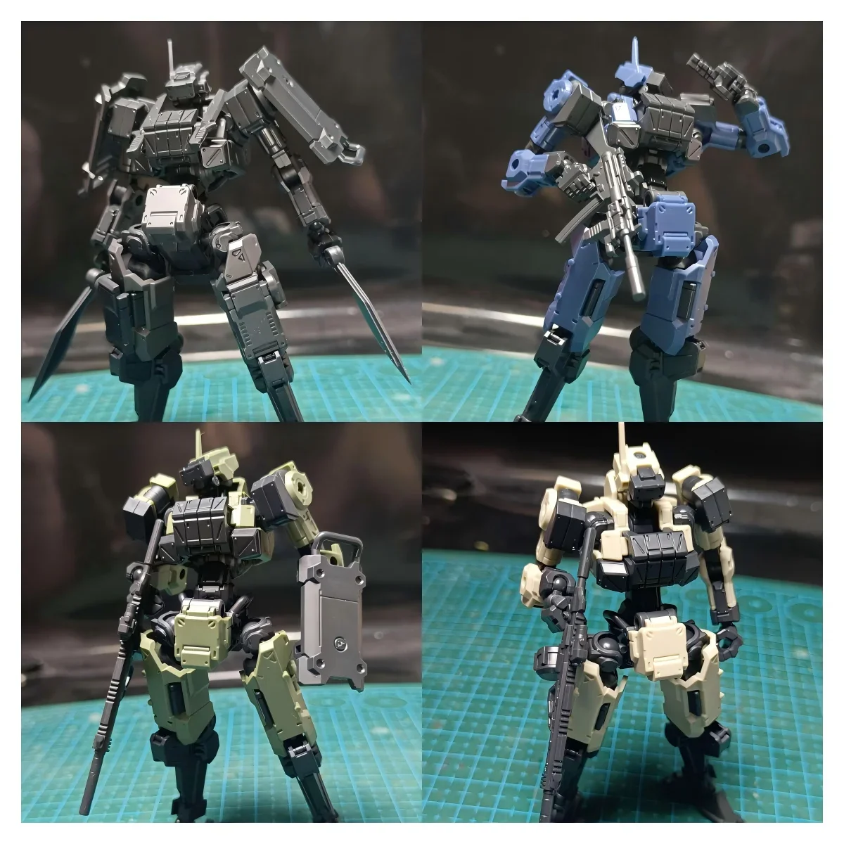 Sheik Mainland 1/18 3MIN-A Projekt FENRIR A6 Angriffstyp Hochartikulierter Mecha-Bausatz für Sci-Fi-Hobbyisten zum Selbstbau – Detail 24