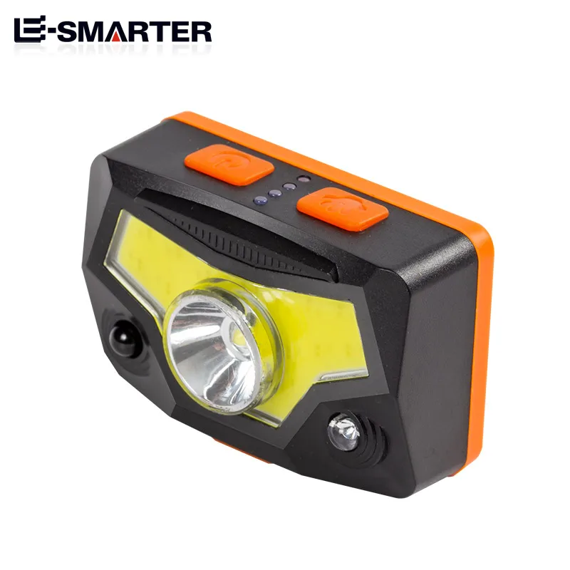LED Induction Headlamp USB Rechargeable Portable Head Flashlight Lanterns Camping Fishing Hiking Running Warning Headlight