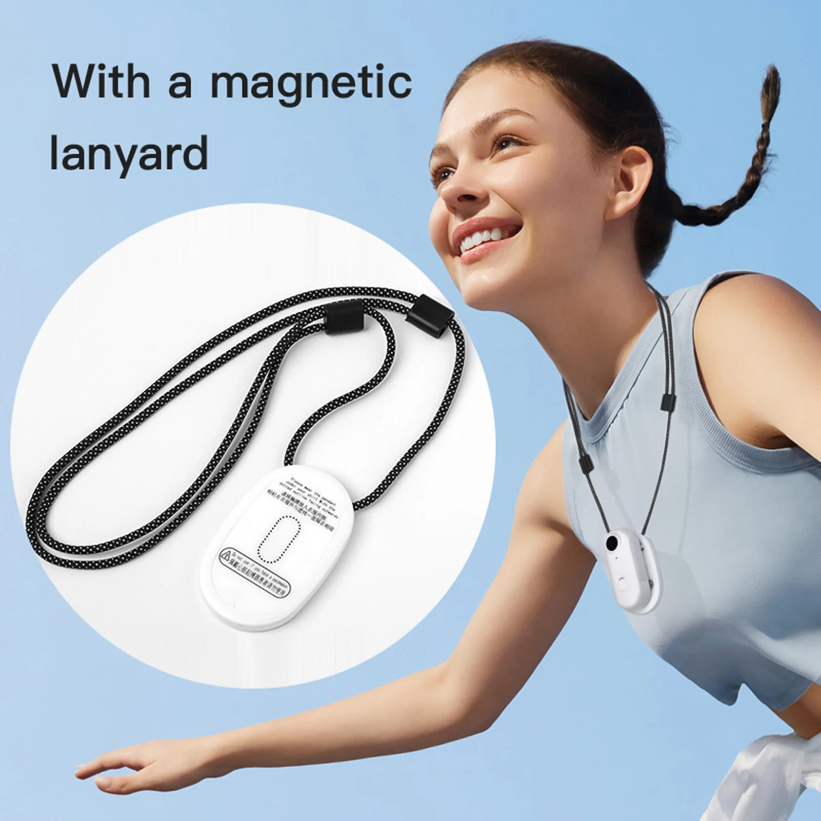 Petite caméra d'action Caméra de sport WiFi 120 ° Caméra vidéo à objectif grand Angle avec lanière magnétique, Clip arrière, étui résistant à l'eau