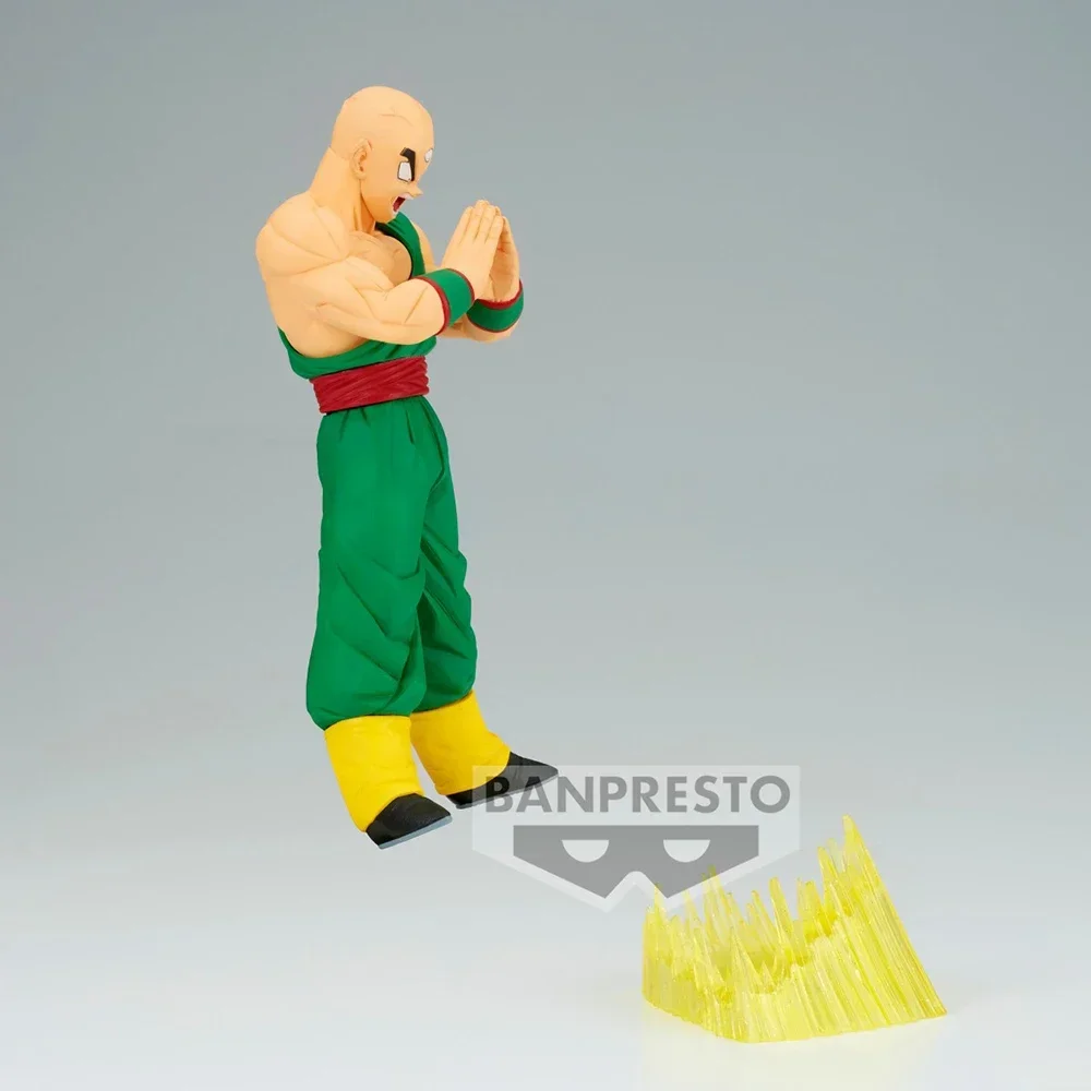 Original Bandai Dragon Ball Z GxMateria Tien Shinhan Anime Figure Collection Ornaments Figure Toys Gift 18cm