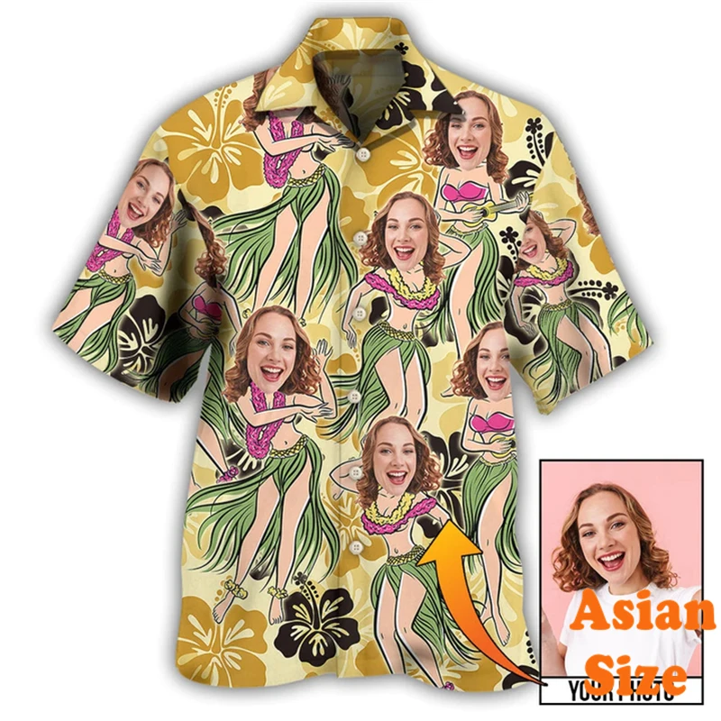 Creatieve grappige dans Hawaii - Street Fashion Photo recensie en prijs