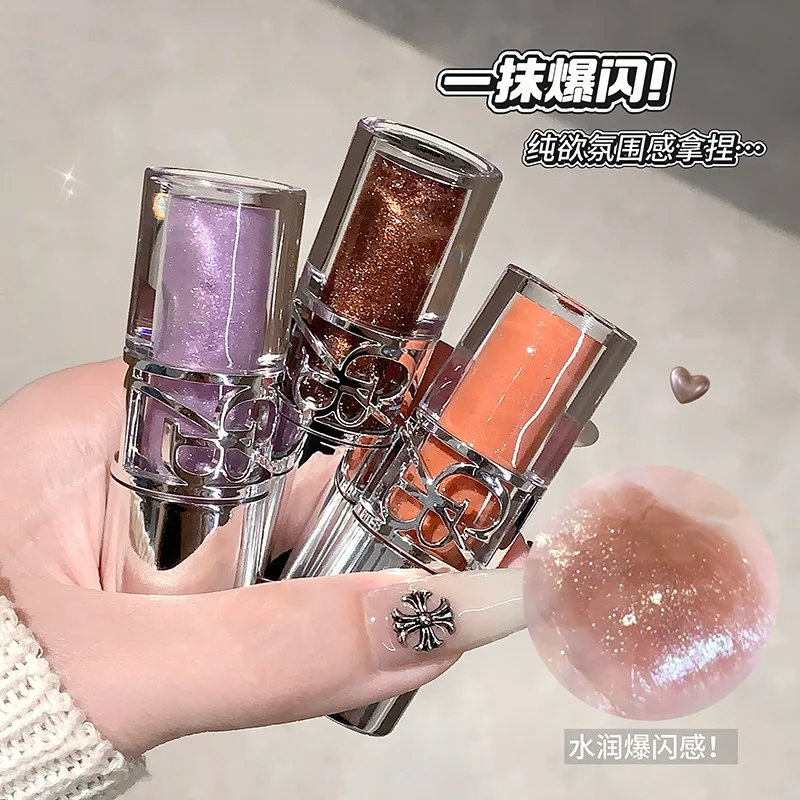 Mirror Watery Lip Gloss Plumping Hydrating Glass Finish High Shine for Student Daily Natural Affordable Chinese