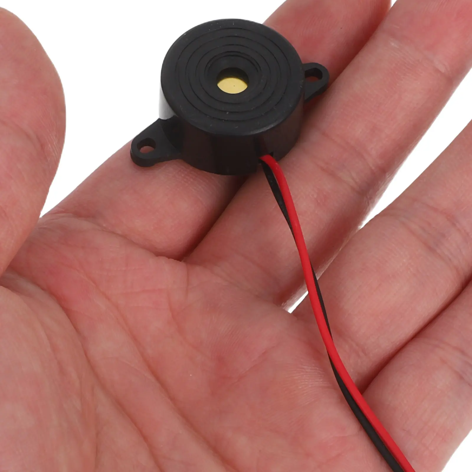 10Pcs Compact Active Piezoelectric Buzzer 3-24V Dc High Compatibility Continuous Tone Electronic Buzzer for Alarm Devices