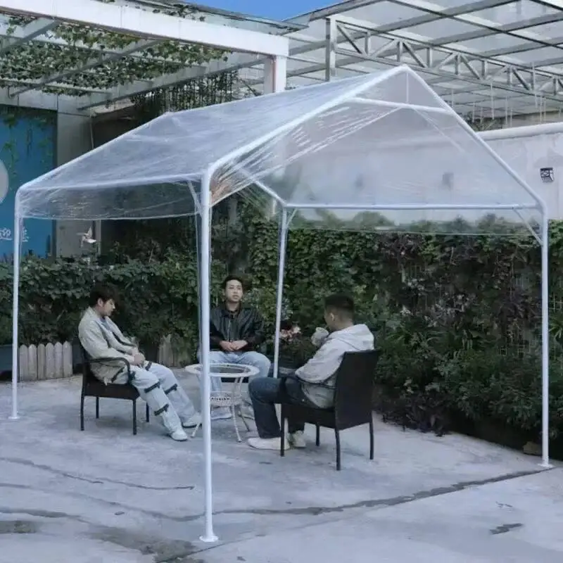 Protection Starry Outdoor Modern Folding Transparent Gazebos Canopy Sun Camping Home Pergola Courtyard Rainproof Sky Awning Tent