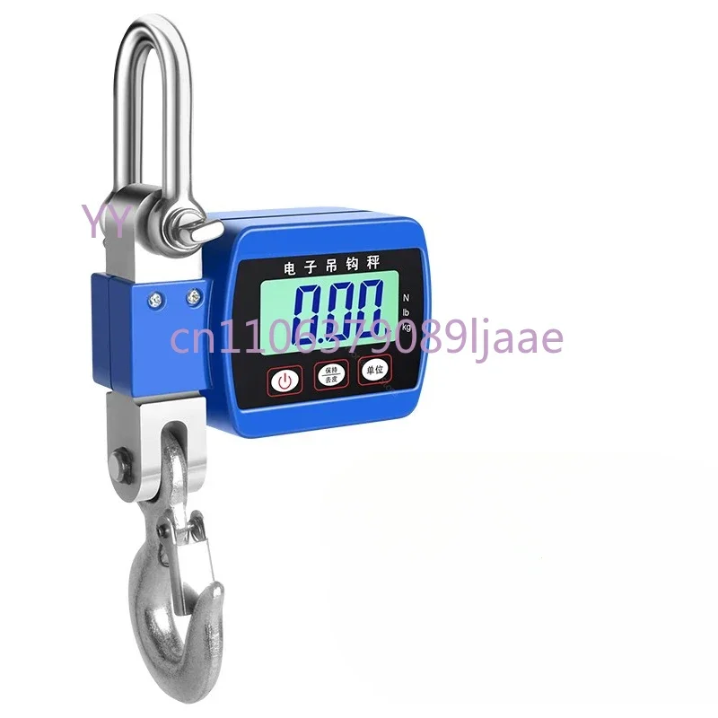 1pcs Dynamometer 60kg100kg 300/500N1 tons 2/3T pulling force test instrument push-pull force meter digital display instrument