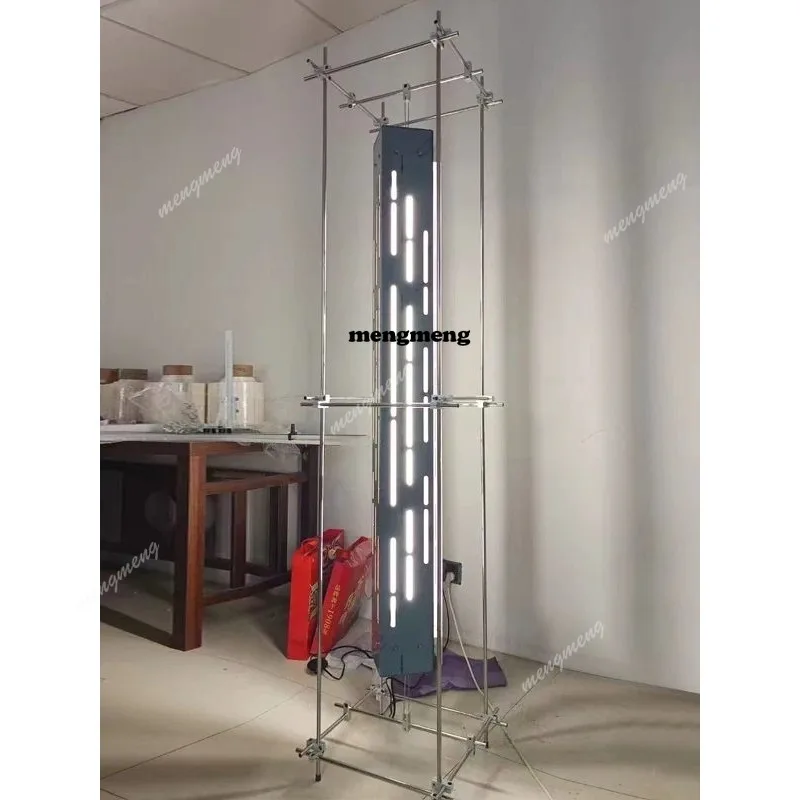 Minimalist art tile floor lamp living room sofa bedroom hotel sales office stainless steel optical axis Mazar decorative lamp