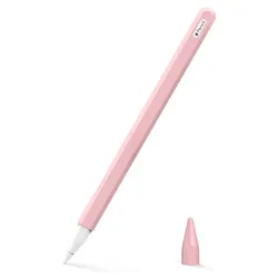 For Apple Pencil 2 Case Silicone Pen Stylus Sleeve Pouch Cover Stylus Protective Case Non-slip Anti-fall iPad Pen Cover