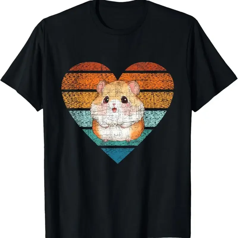 Retro Vintage Hamster Animal Whisperer Pet Lover T Shirt
