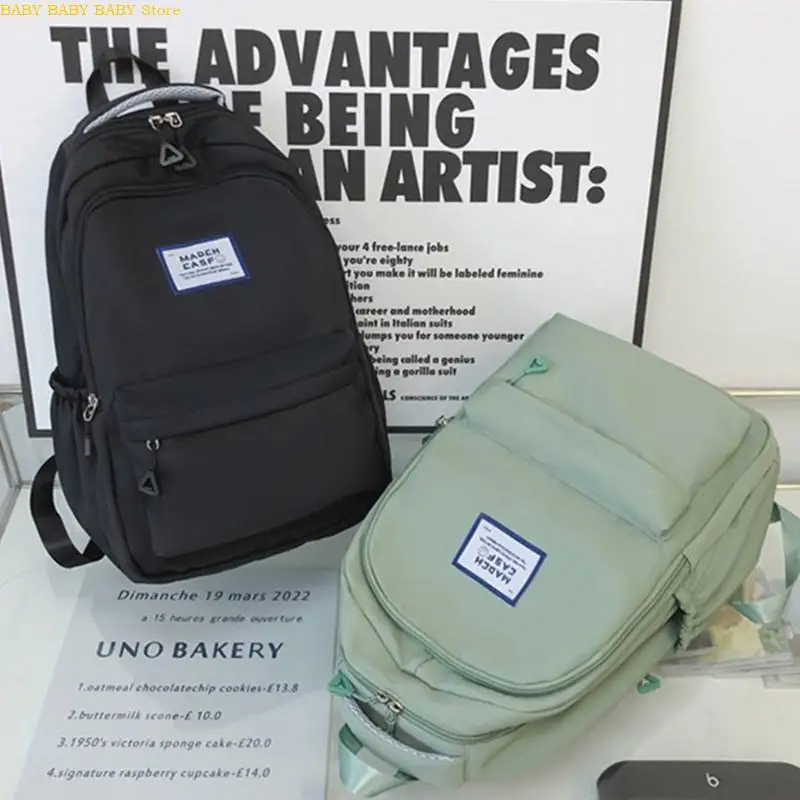 

Q81A Fashion Bookbags Splash-proof Laptop Bags Teens Middle College Student Schoolbag
