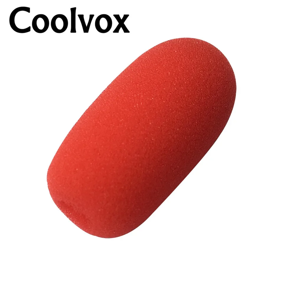 5pcs Wired Wirless Conference Microphone Windscreen Foam Sponge Cover for Lapel microphone , Inner Diameter:1cm (about .0.39\
