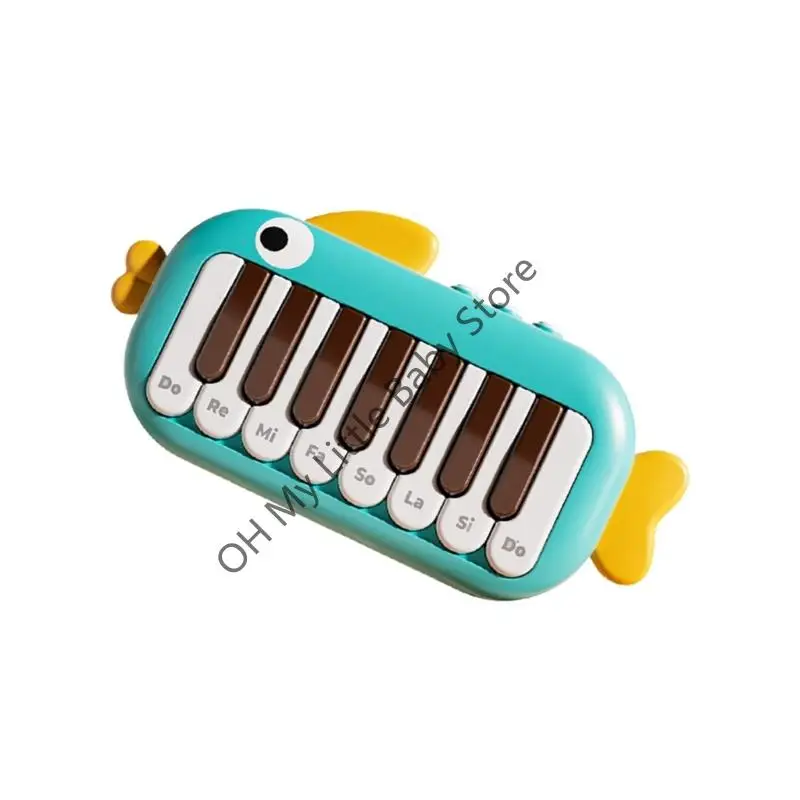 M76C Kids Musical Learning Piano Toy With Multiple Sound Mode Safe Plastic Music Instrument For Early Childhood Development