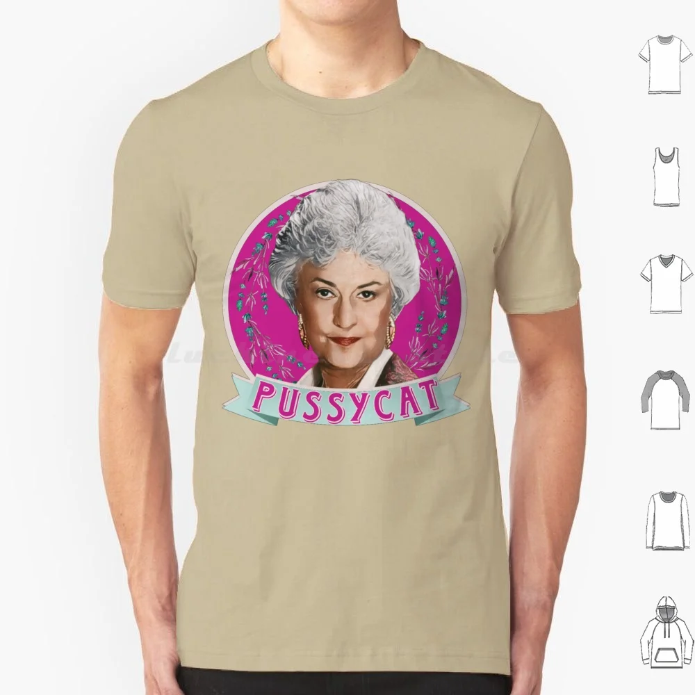 

Футболка Dorothy Zbornak-Pussycat, большой размер, 100% хлопок, Dorothy Zbornak Pussycat Bea Arthur Beatrice Arthur Dorothy Zbornak