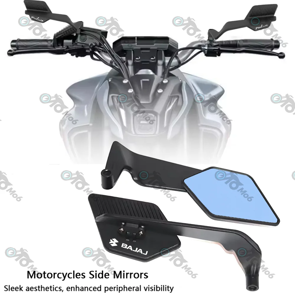 For Bajaj Dominar 250 400 Pulsar Dominar400 2017-2024 Motorcycle Rearview Mirror Wide-angle HD Wind Wing side Rearview