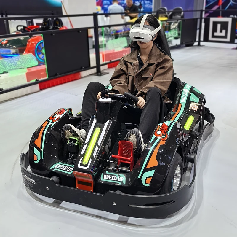 2025 Latest Design Kids Electric Mr Interactive Battle Go Kart for Family Entertainment Center