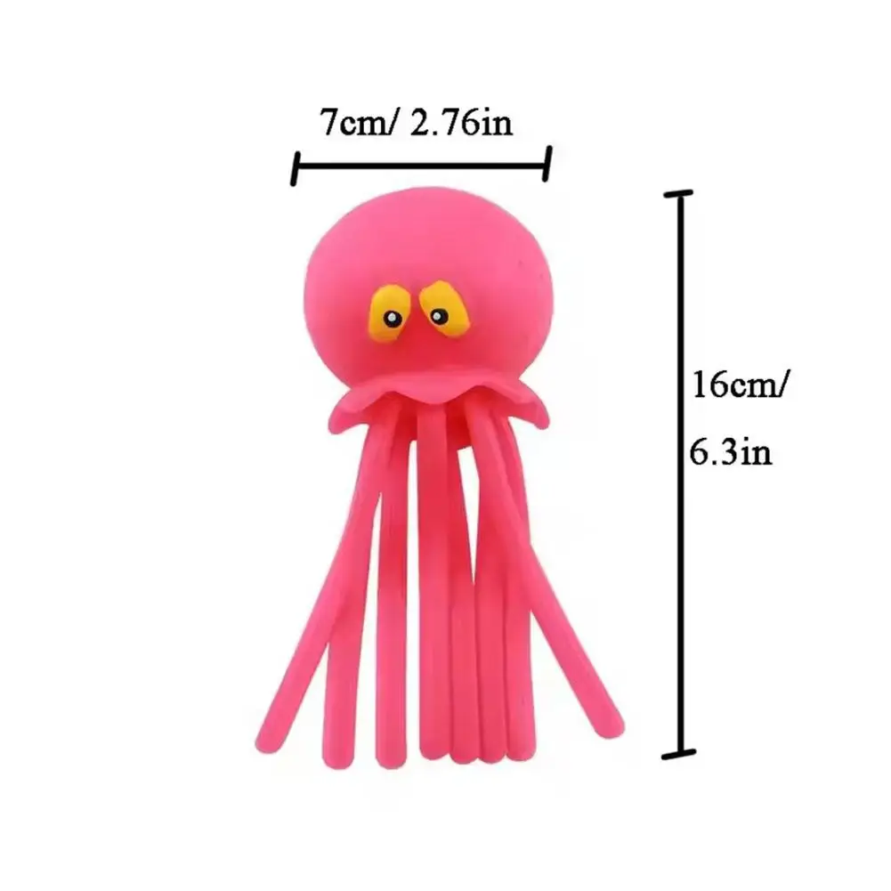 물놀이 문어 목욕 장난감 어린이용 창의적인 흡수성 장난감 물 분사 스트레스 해소 재미있는 어린이 목욕 시간