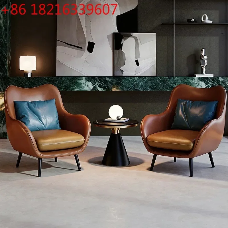 YAO Light Luxury Negotiation Business Sofa Combination Sales Office Hotel Lobby Office Reception Rest Area