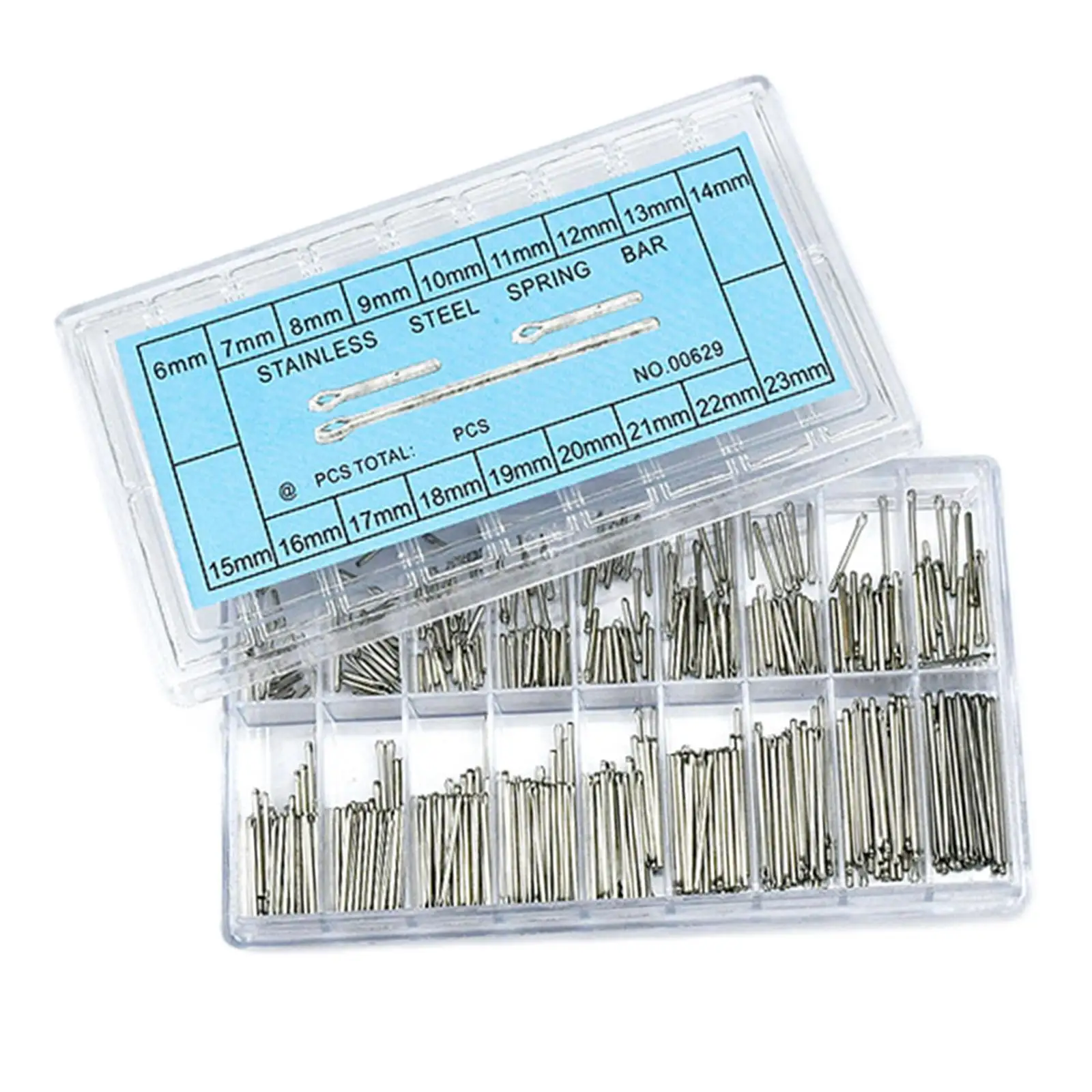 360Pcs Link Pins 6-23mm Connect Bar Pin Watchmaker Repair Kit