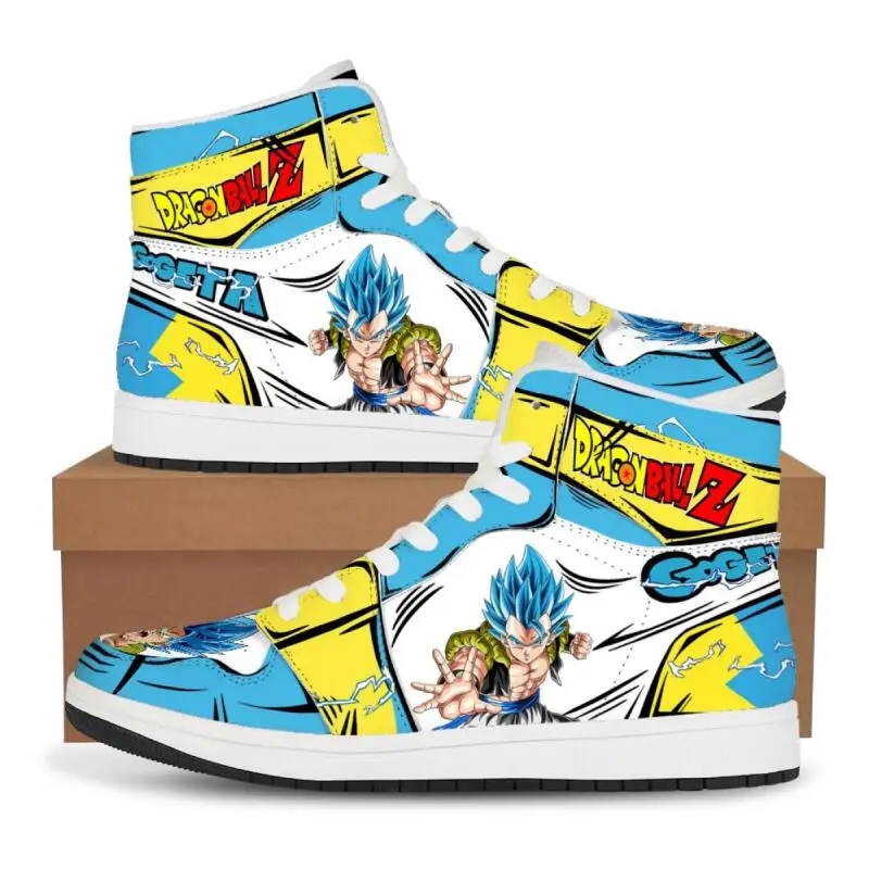 Dragon Ball Customized Anime Sneakers Basketball Shoes Fashion Male Female High Top Casual Shoes Son Goku Gotenks Festival Gift