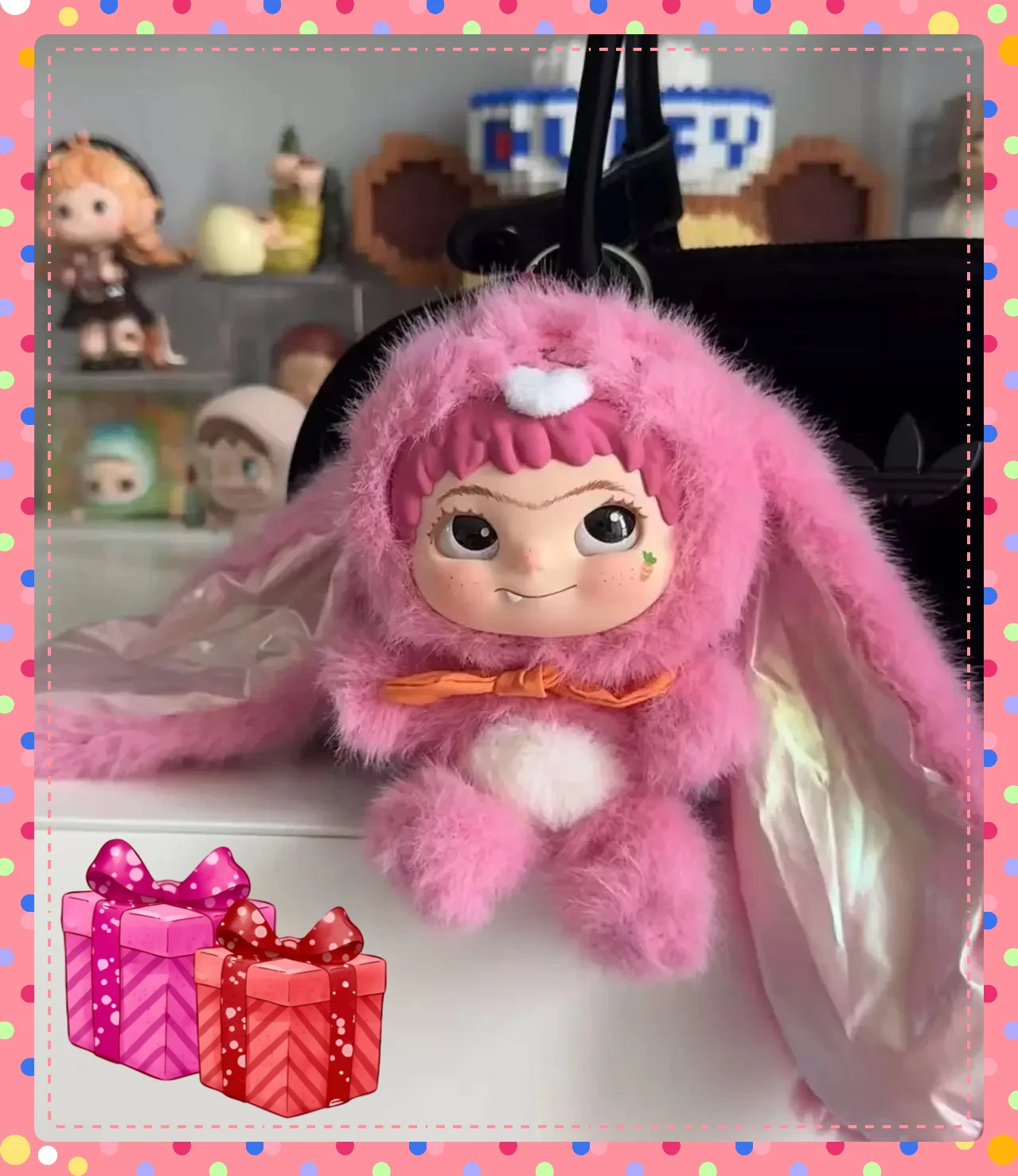 

*-=* # Вирусная слепая коробка 2025 года, автомобильные подвесные куклы, забавные вечерние стильные подарки-сюрпризы для праздников*