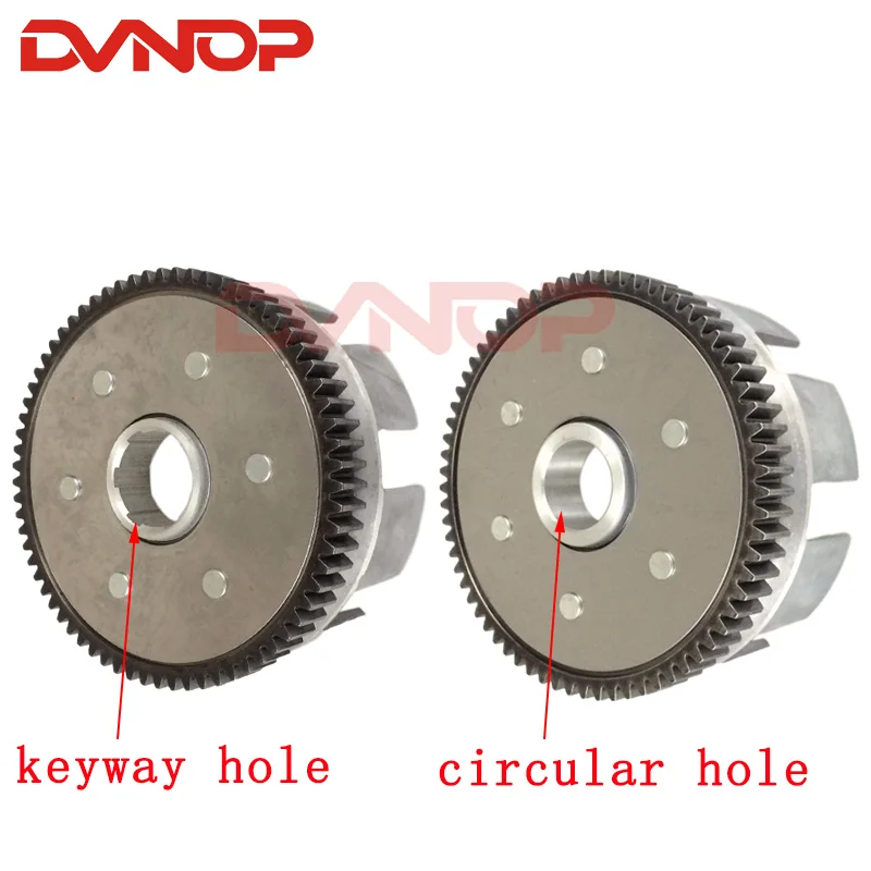 Motorcycle Clutch Friction DIsc Center Outer Clutch Assy for Honda CBT125 CB125T CBT150 CM125 CM150 244FMI 247FMJ