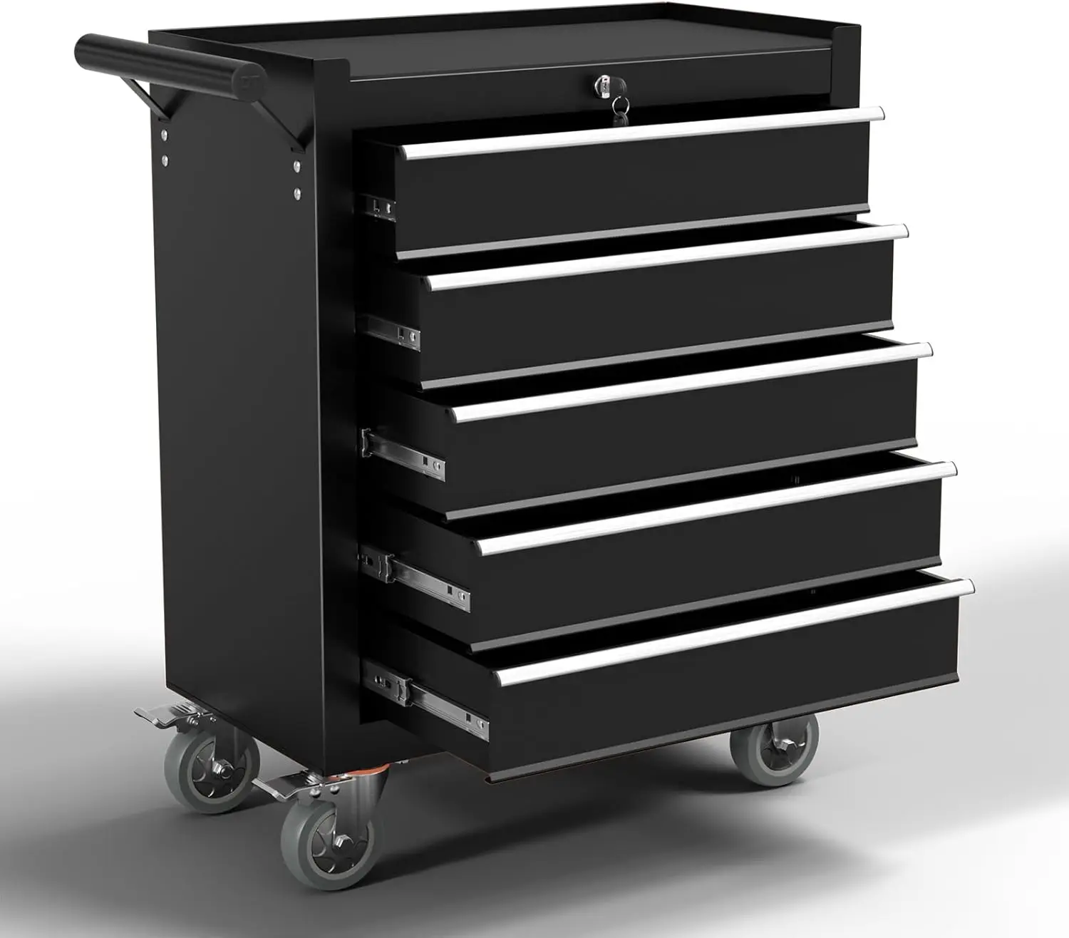 Tool Chest with Wheels,Tool Storage Cabinet With Locking System，Toolbox with Wheels for Garage, Warehouse, Workshop, Repair Shop