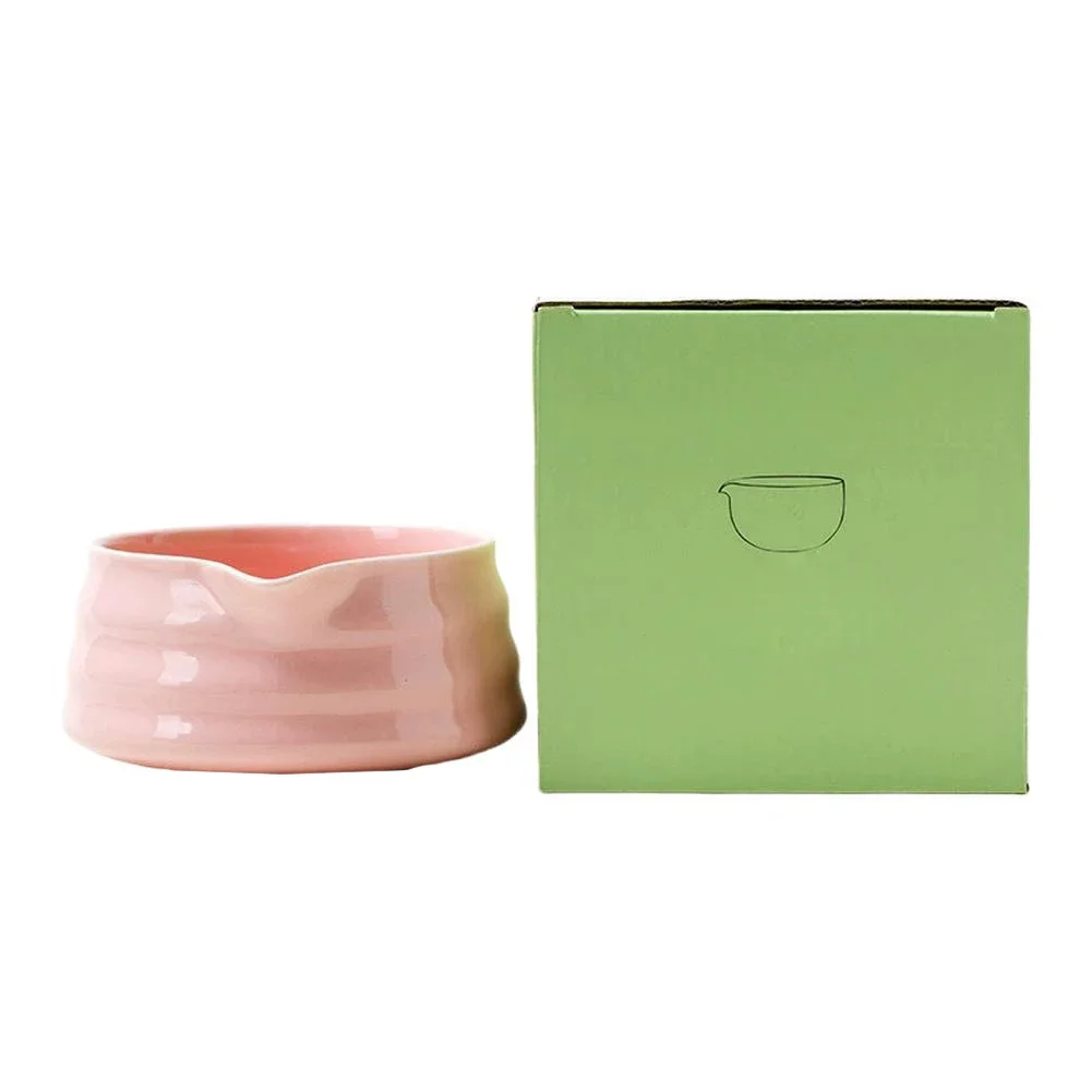 Japanese Traditional Matcha Bowl Featuring Pouring Spout Handcrafted to Support Authentic Matcha Preparation and Enjoyment