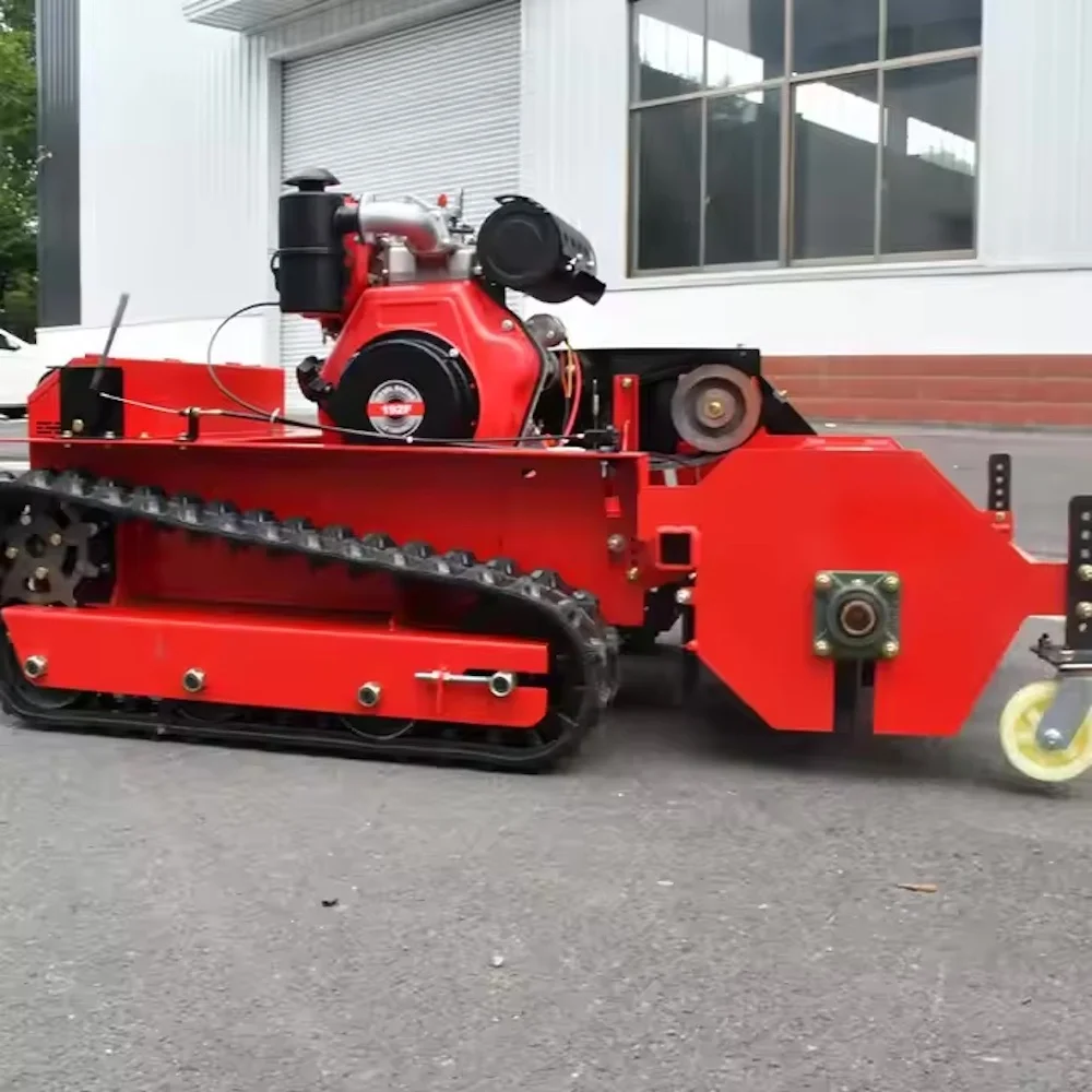 800-mm-Dreschmäher und Zero-Turn-Rasenmäher, hergestellt mit ferngesteuertem, intelligentem Roboter-Rasenmäher