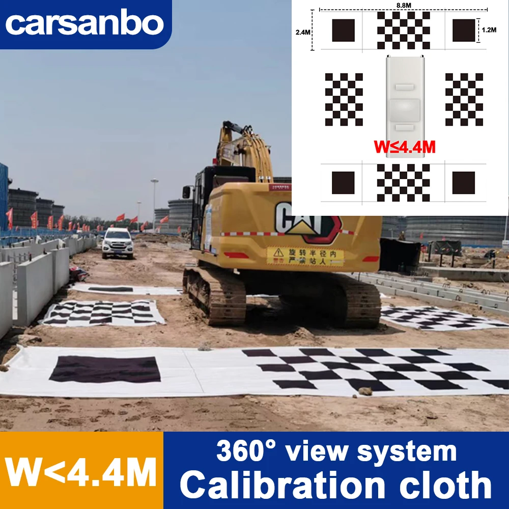 

Carsanbo Calibration Cloth 360 Panoramic Camera Debugging Calibration Cloth System Bus Truck Pickup Truck Other Vehicle Models