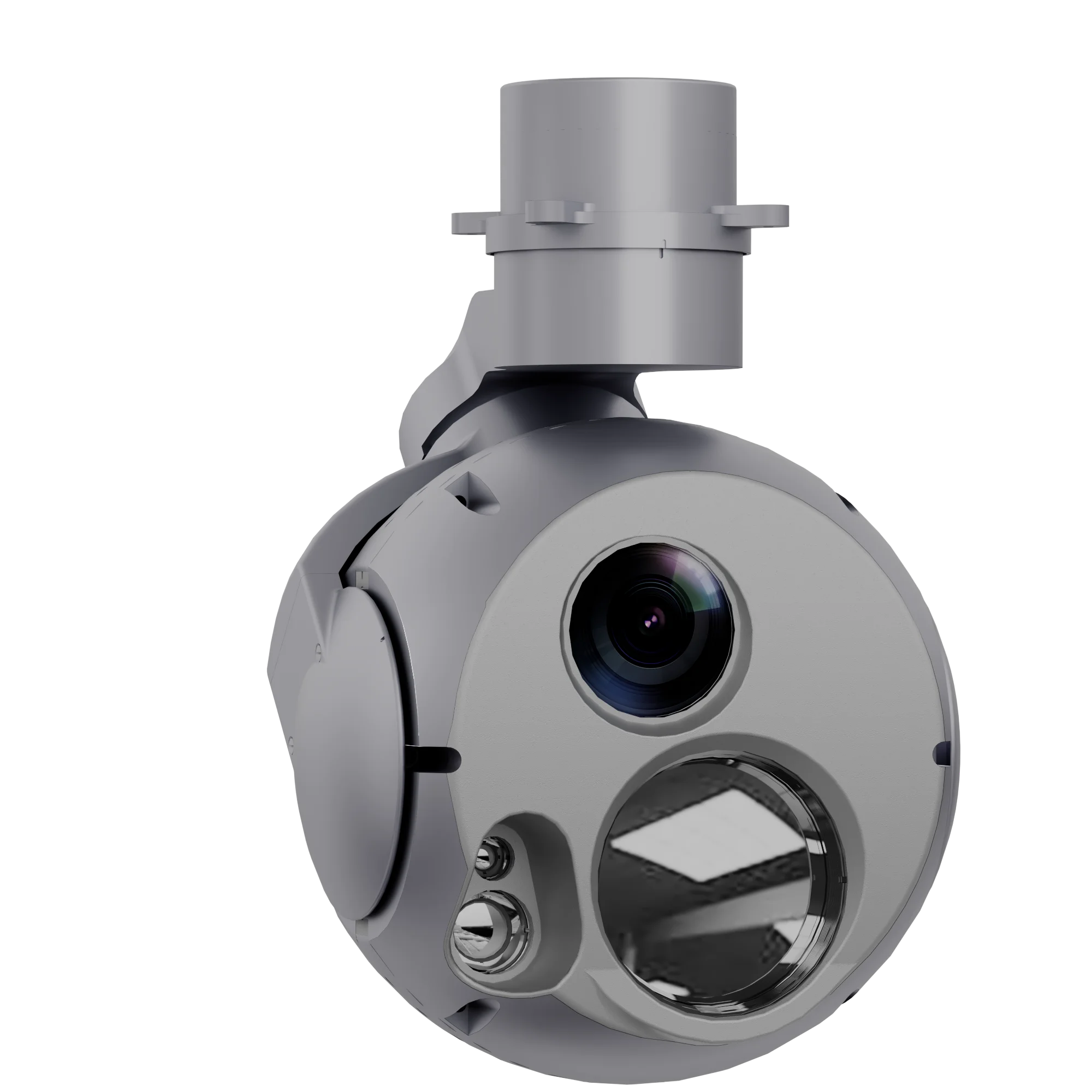 المهنية 640 * 512 الكهروضوئية جراب الليزر تتراوح الأمن للكاميرا Gimbal ملحقات المراقبة الحرارية #3