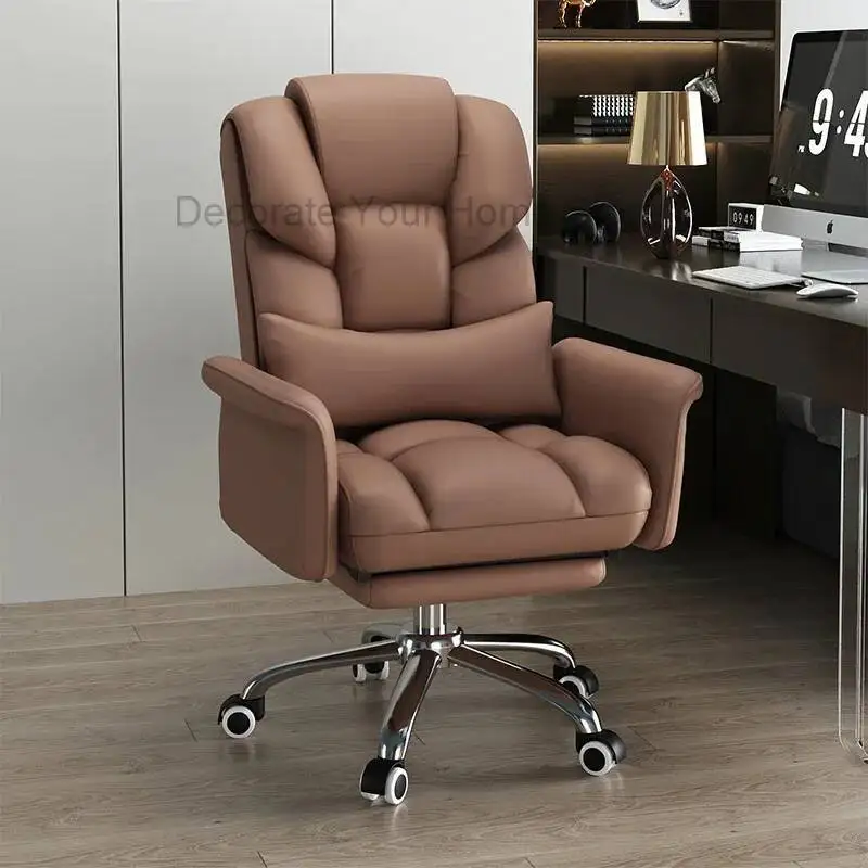 

Luxury Ergonomic Office Chair Swivel Cushion Portable Mobile Office Chair Recliner Design Sillas De Oficina Home Furniture