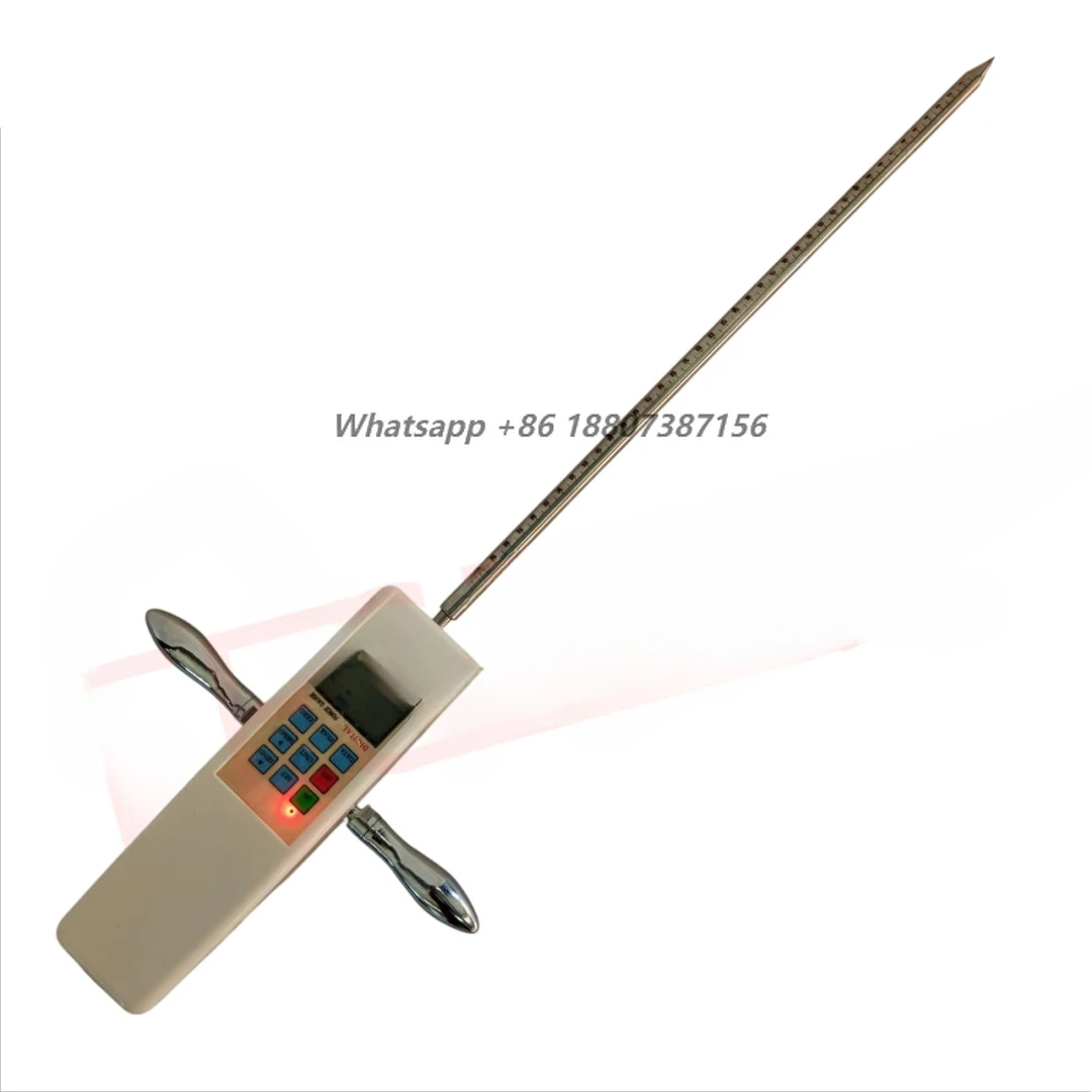 Soil Penetrometer Compaction Tester Manual Digital Soil Hardness Meter