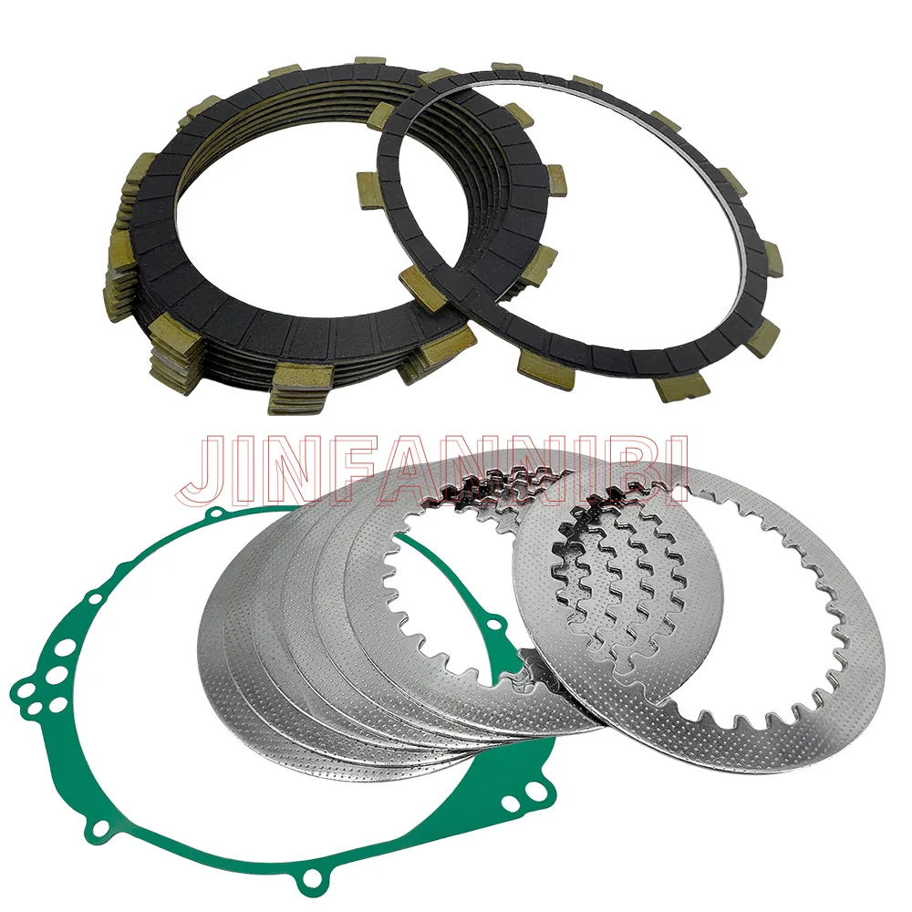 Clutch Friction Plates Kit For Yamaha YZFR1 YZF R1 1998 1999 2000 2001 2002 2003