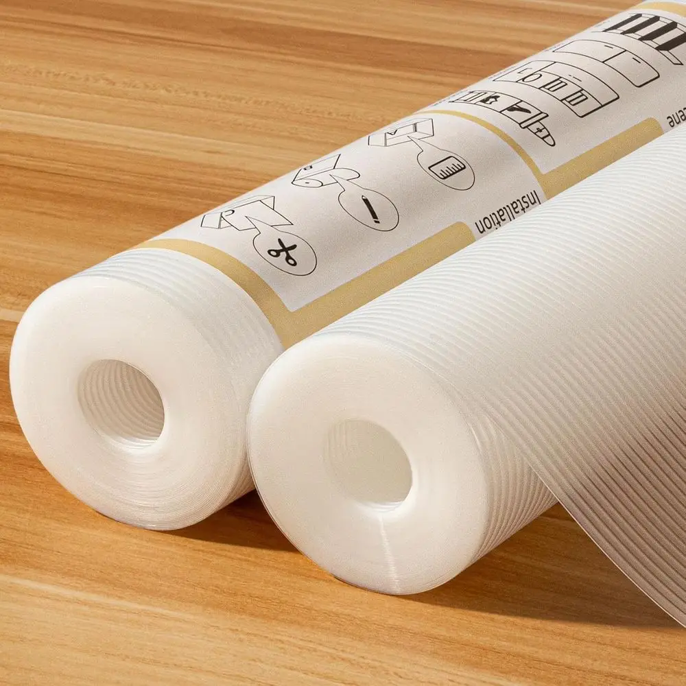 

Non-Slip Drawer Liner 20 Inches x 20 T Waterproof & Oil-Proof Non-Adhesive Durable Material Ridge Liner or Shelves