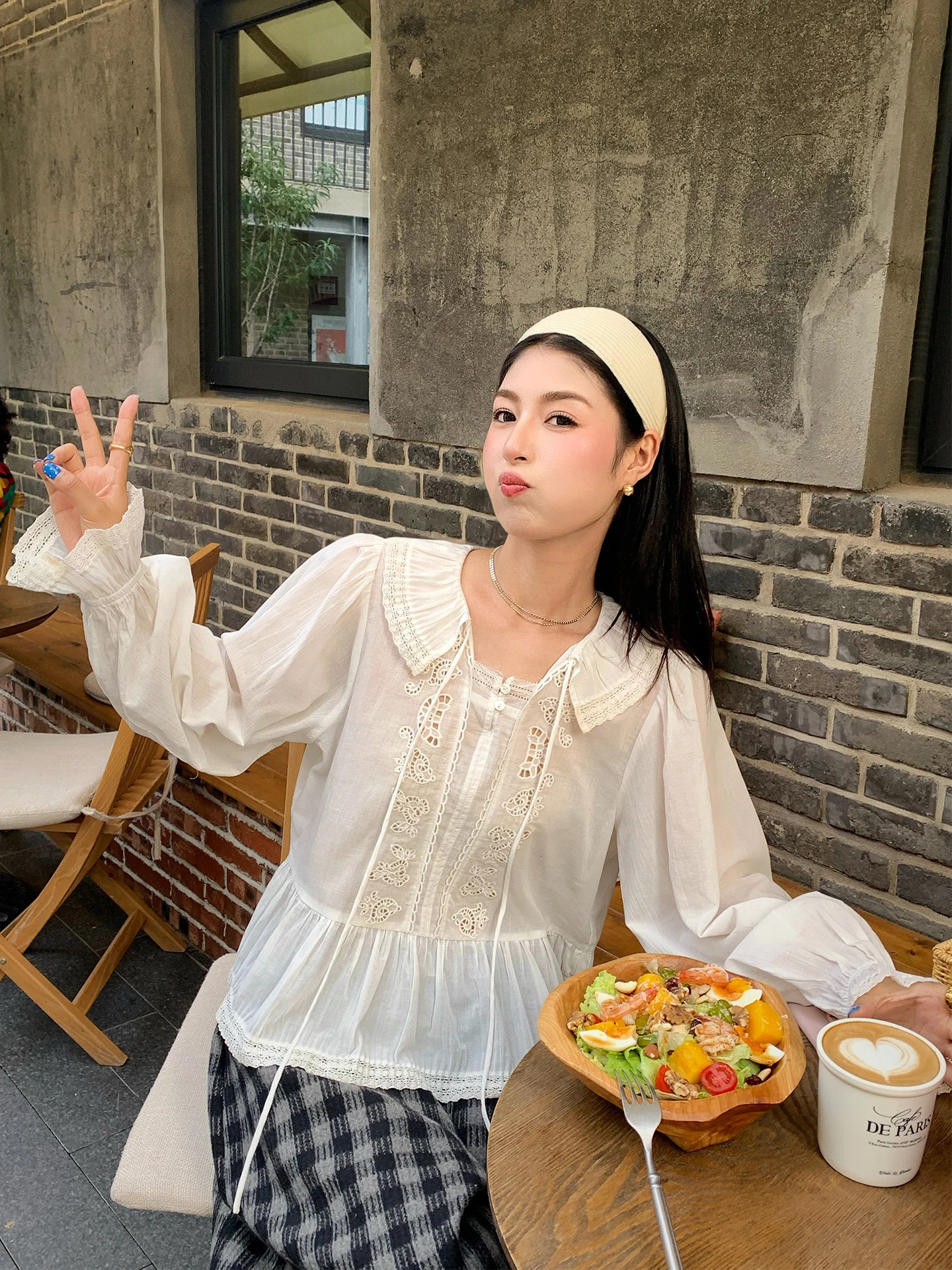 

Белый вышитый ажурный длинный све Пузырь Све irt Женский нежный хлопковый молодежный кардиган из чистого хлопка или длины