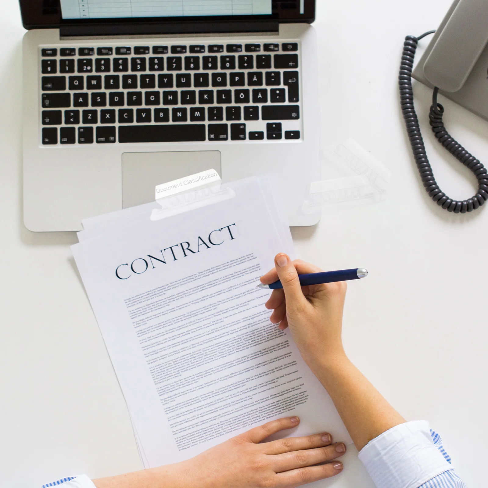 100 Pcs Folder Label Office Supplies File Folders Labels Suspension for Hanging Pvc with and Inserts