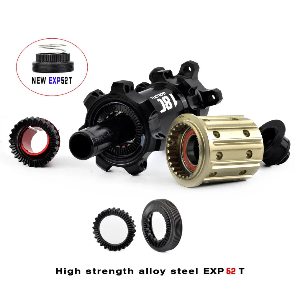 

GOLDIX M180 Bearing Hub 28H XDR THRU Boost Disc 6-B Ratchet 52T for MTB Shimano SRAM 11 12 Speed