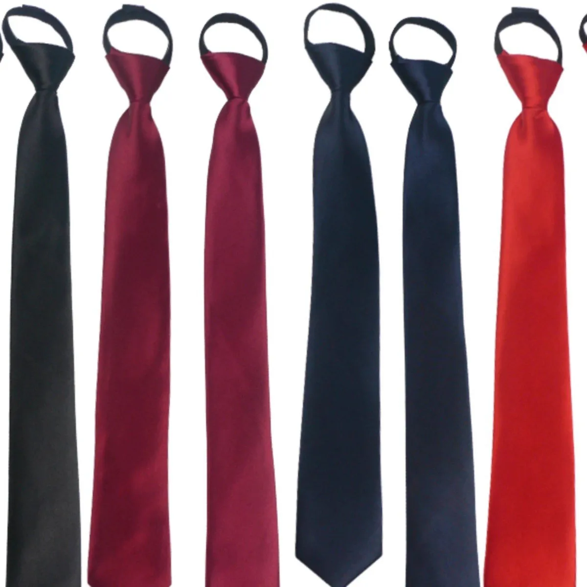 Corbata para hombre 2025, nueva colección de otoño, estilo ejecutivo informal, sin nudos, venta al por mayor.