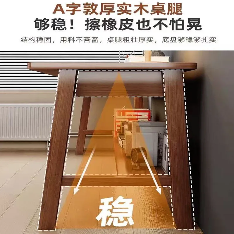 Desk Double Long Desk Workbench Student Home Study Writing Desk Adult Desktop Computer