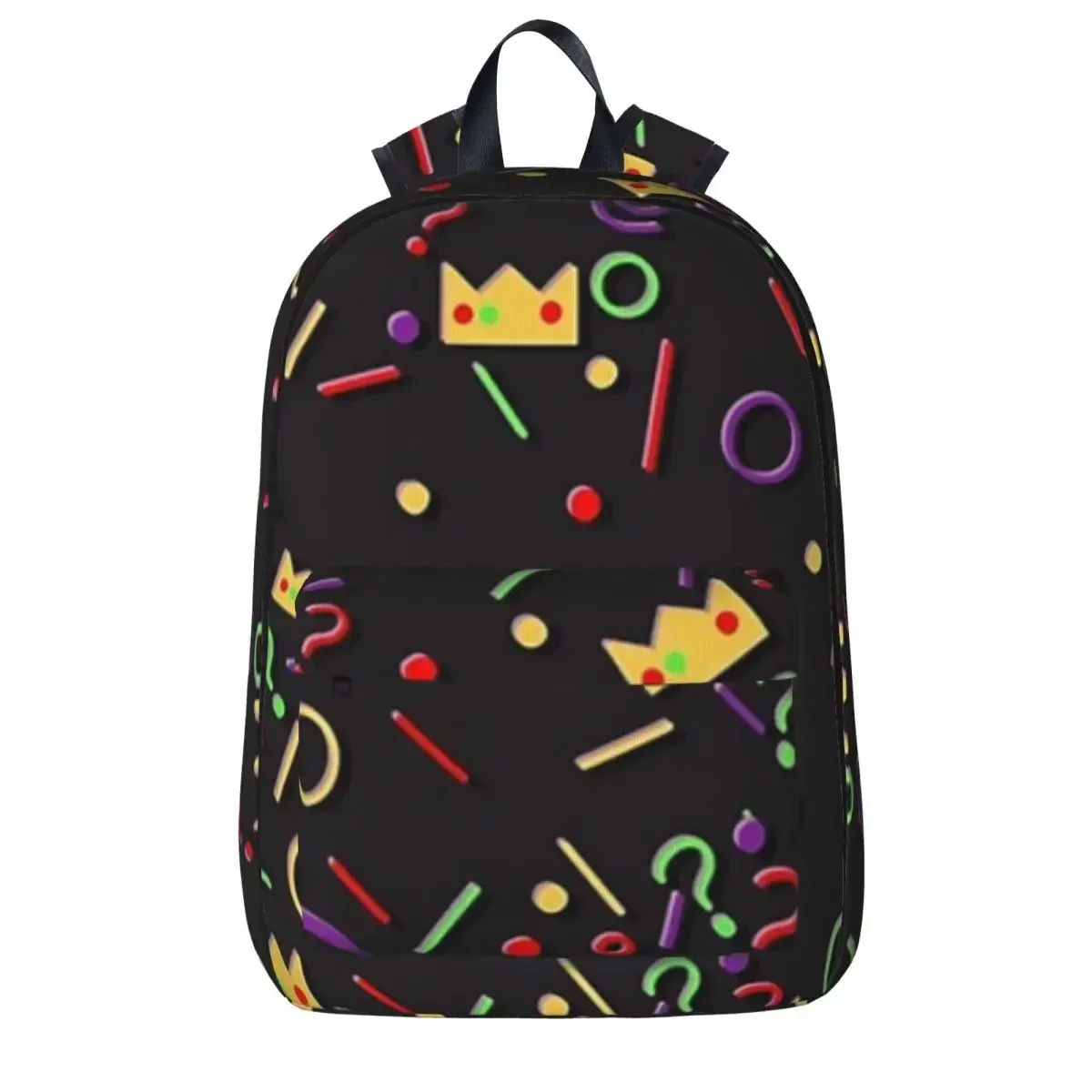 

Ranboo Pattern Backpack Casual Children School Bag Laptop Rucksack Travel Rucksack Large Capacity Bookbag