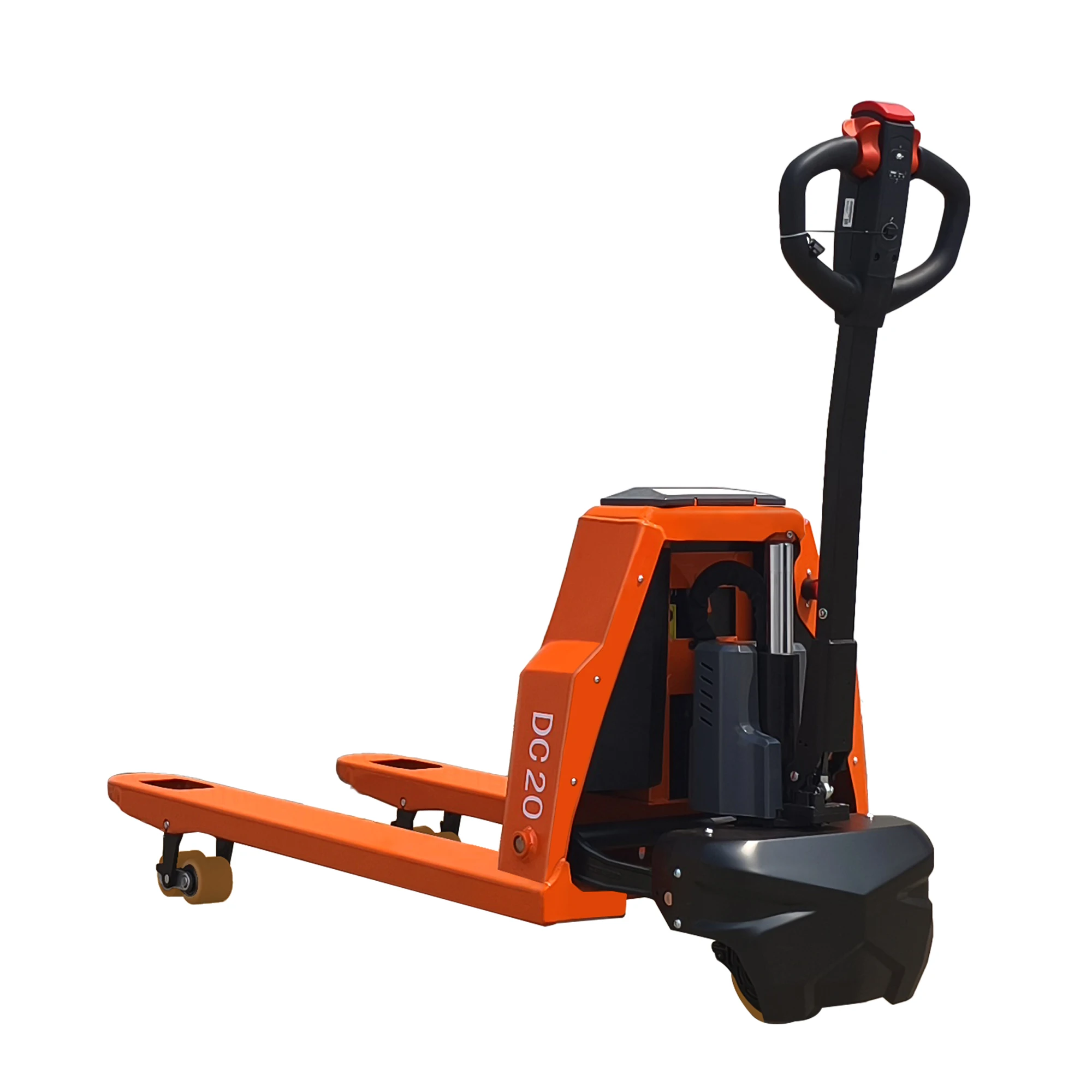 

4400LBS Capacity Fully Electric Pallet Jack Truck with 48V 20A Lithium Battery 48" x 27" Fork Size